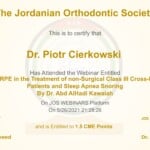 JOS Webinar Certificate, dr Kawaiah